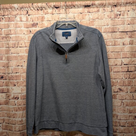 Fairlane Performance Pique 1/4 Zip Pull Over Size Med - Picture 3 of 12